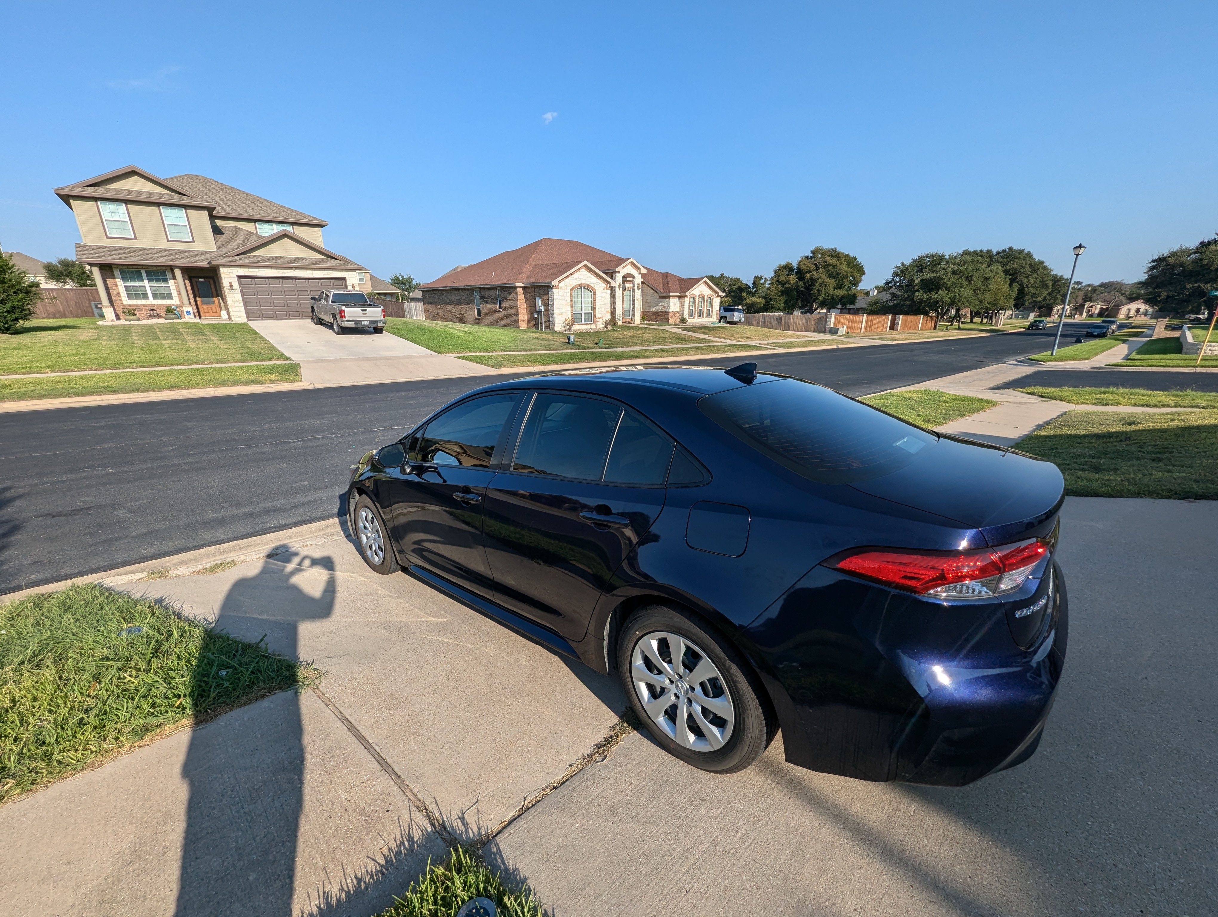 2022 Toyota Corolla with Chroma Elite window tint in Killeen, TX